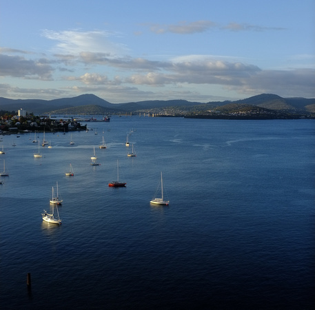 View from Wrest Point, Hobart, Tasmania