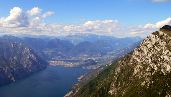 Lago di Garda from Monte Baldo