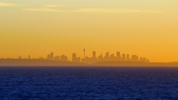 City of Sydney, Taken from the Ship "Rhapsody of the Seas"