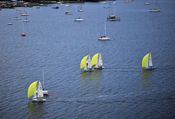 Yacht Race. Hobart